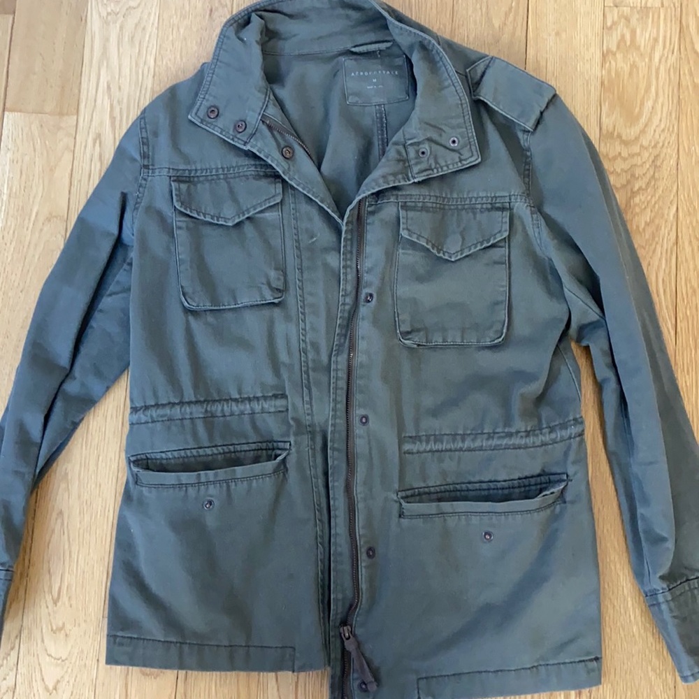 Aeropostale green jacket